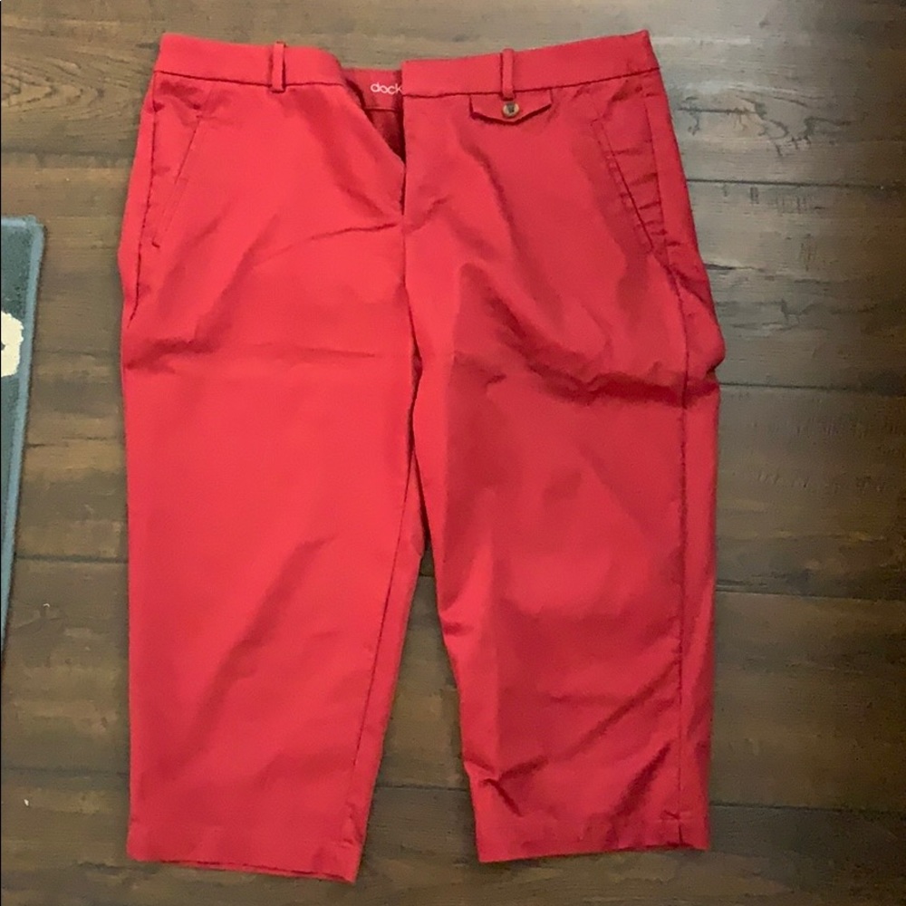 Capri dress pants